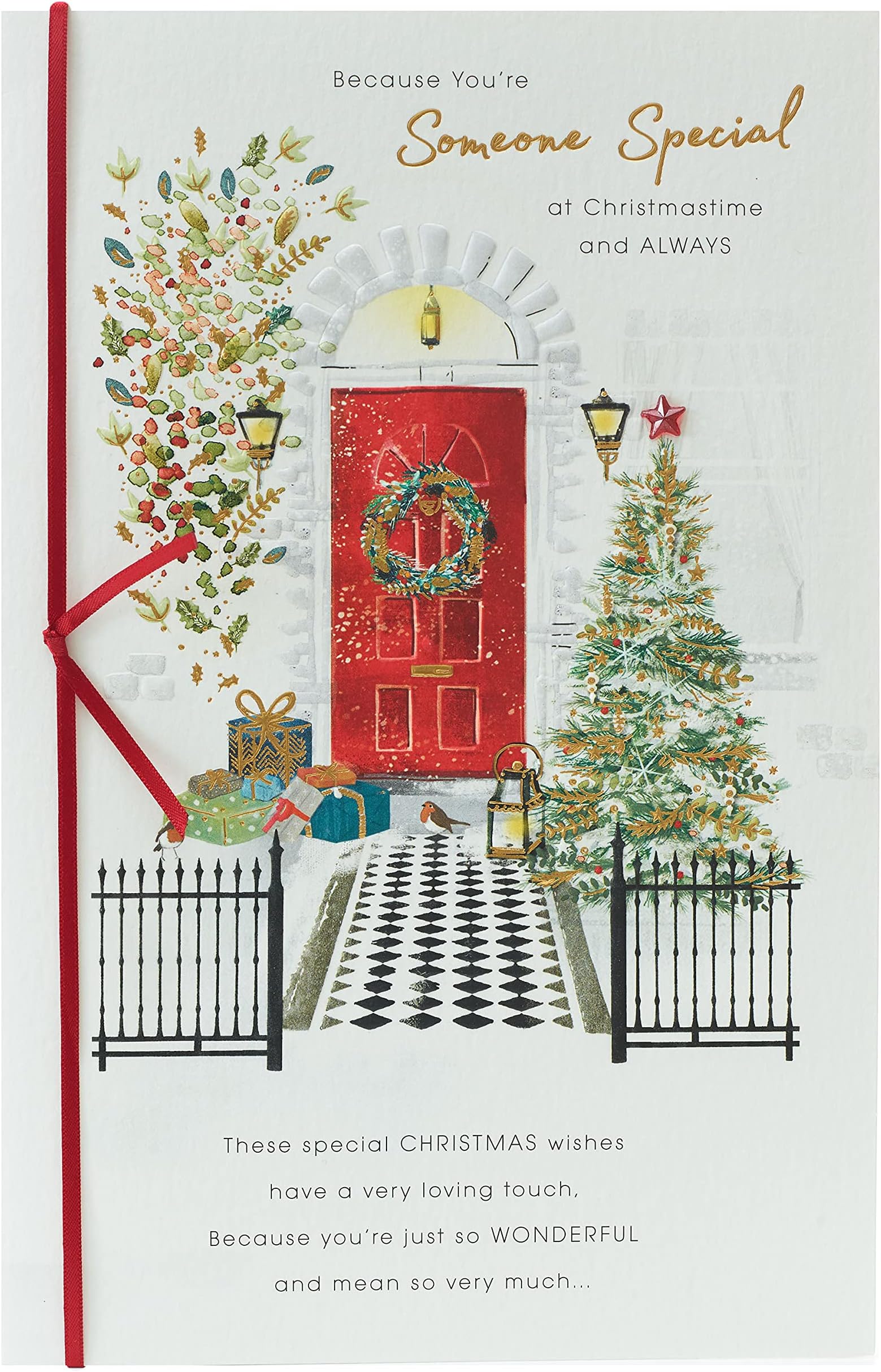 Piccadilly Greetings Christmas Card Someone Special - 9 x 6 inches