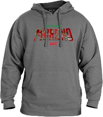 Venum Mens UFC Unrivaled Heather Grey Brandon Moreno Hoodie - XL