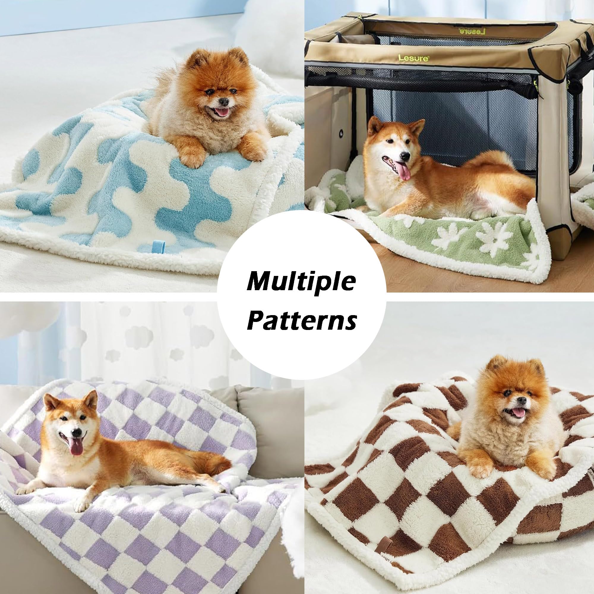 Manta grande para perros, manta para mascotas para perros y gatos, manta para mascotas, mantas esponjosas para gatos, cachorros, mantas para proteger la cama y el sofá (165 x 145 cm, estilo 1)