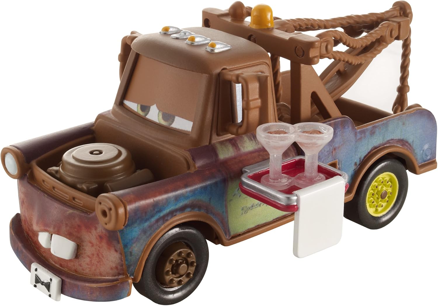 Disney Pixar Cars, Wheel Well Motel DieCast, Deluxe Waiter Mater 11/