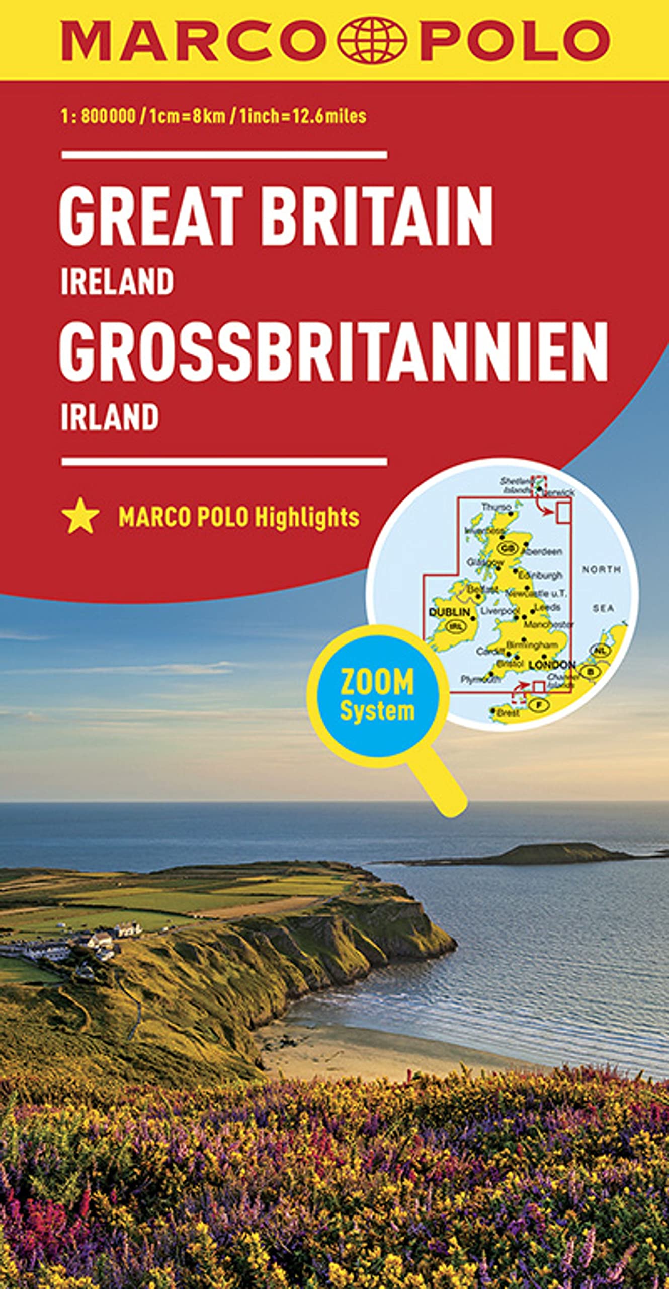 Great Britain & Ireland Map