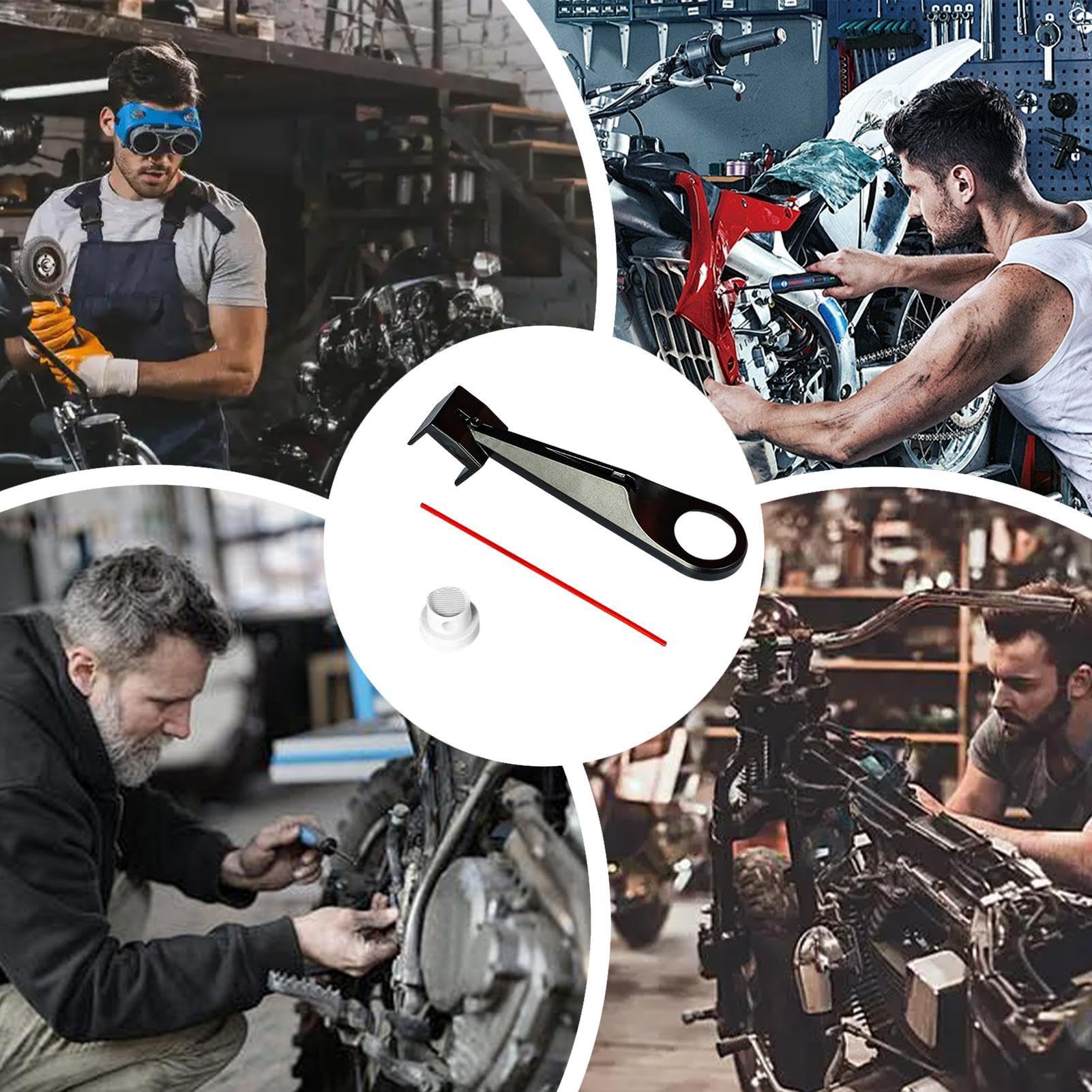 Attrezzo Per Olio e Lubrificante Per Catena di Motocicletta - Applicatore Per Oliatura e Pulizia