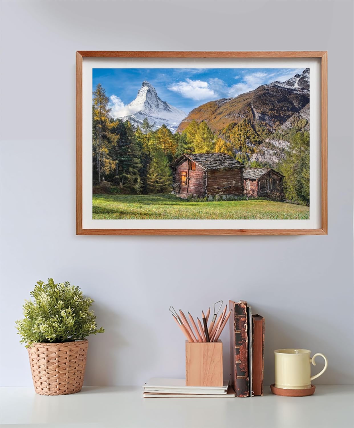 Clementoni - 35523 - Puzzle Collection - Charming Matterhorn - 500 Pieces - Adult Puzzle, Horizontal, Fun for Adults, Made in Italy
