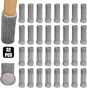 Weihnachts Stuhlsocken - 16 Stück Rutschfeste Bezüge Für Festliche Dekoration