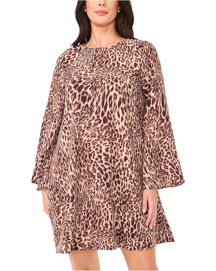 Vince Camuto Bell Sleeve Mini A-Line Dress - Main View