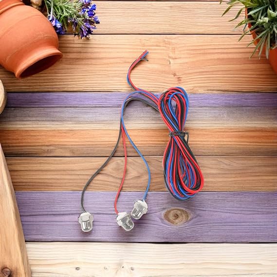 WOONEKY 3pcs 2m Stainless Steel Water Level Sensor Probe Capacitive Waterproof Liquid Depth Measurement for Reservoir Pool Monitoring