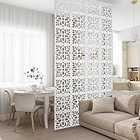 Vista 5 de Boshen 12 piezas de divisor de habitación colgante, panel de pantalla de pared, paneles divisores de habitación, divisor de pantalla de privacidad