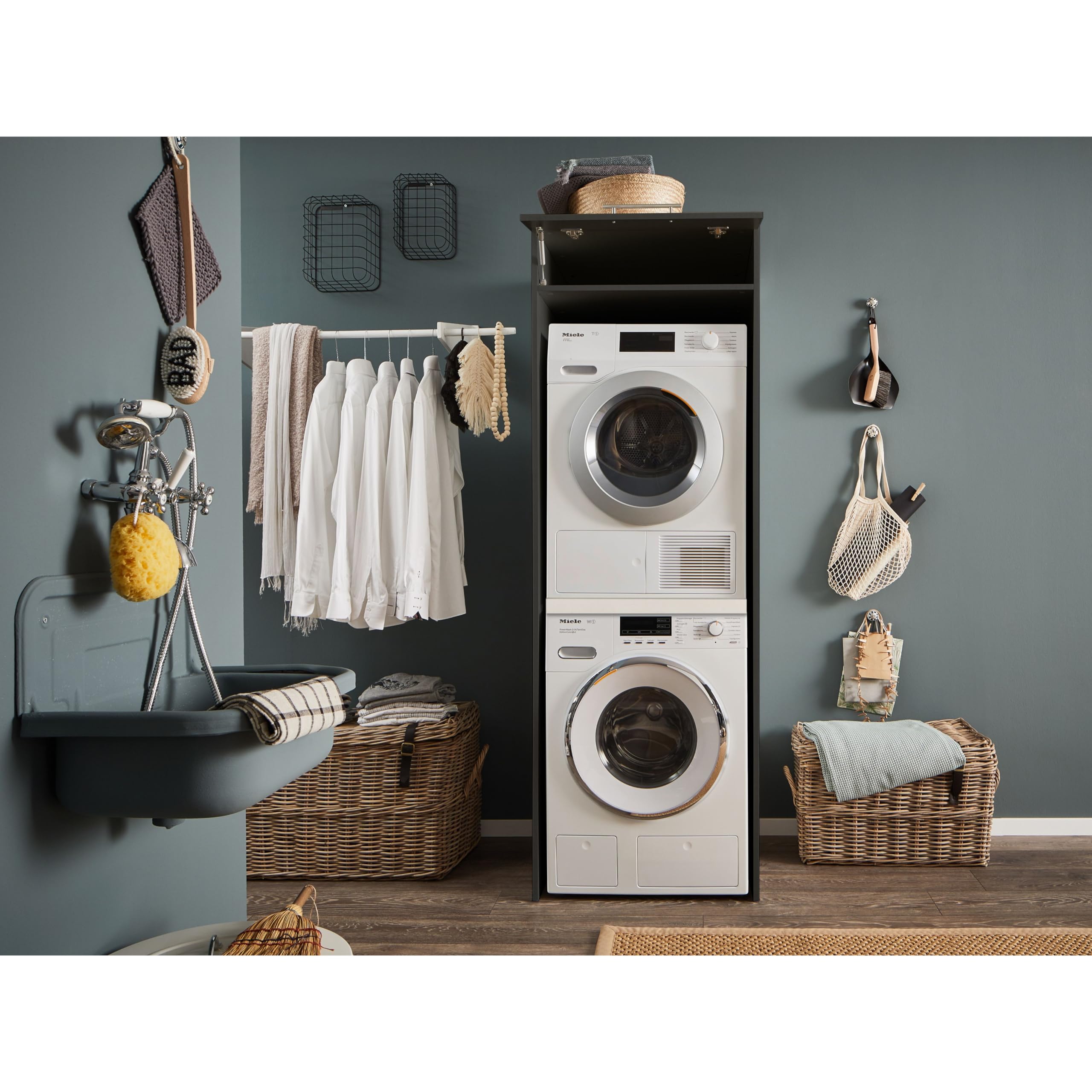 Laundreezy Waschmaschinenschrank für Trockner und Waschmaschine – Bild 3