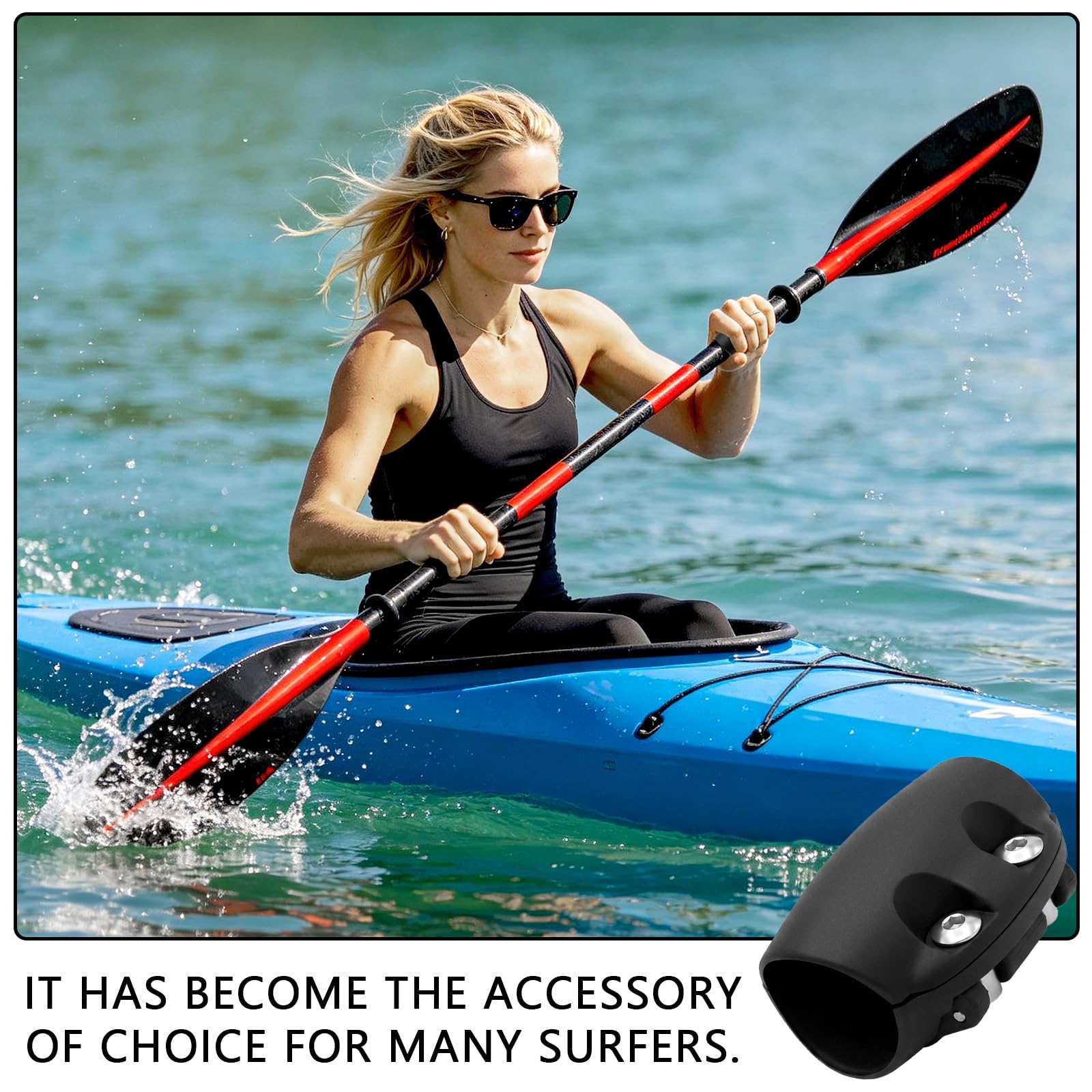 Paddle Morsetto Barche Kayak Fibbia Regolabile