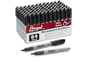 84-Pack Permanent Black Markers: The Epitome of Writing Excellence