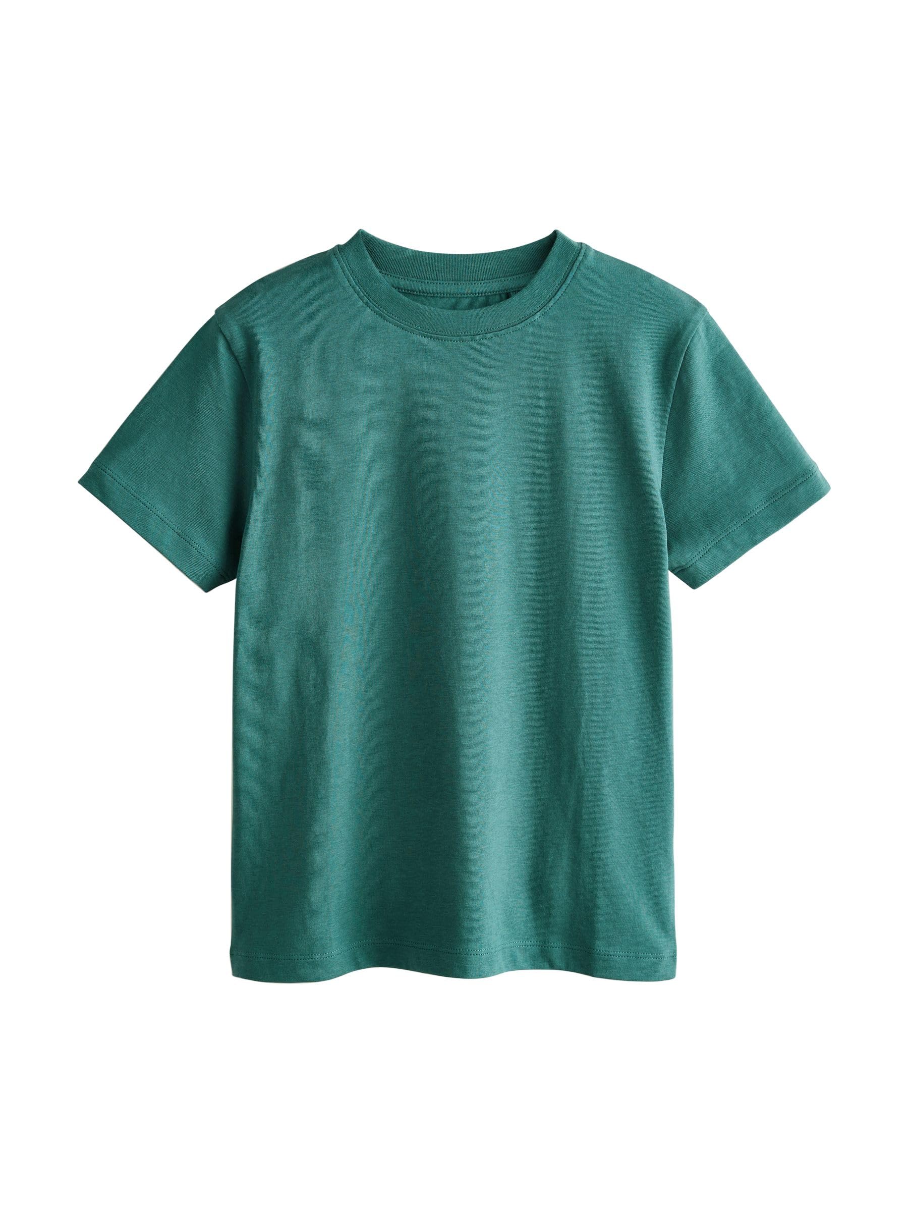 NEXT Niños Pack de 8 Camisetas de Manga Corta de Corte estándar