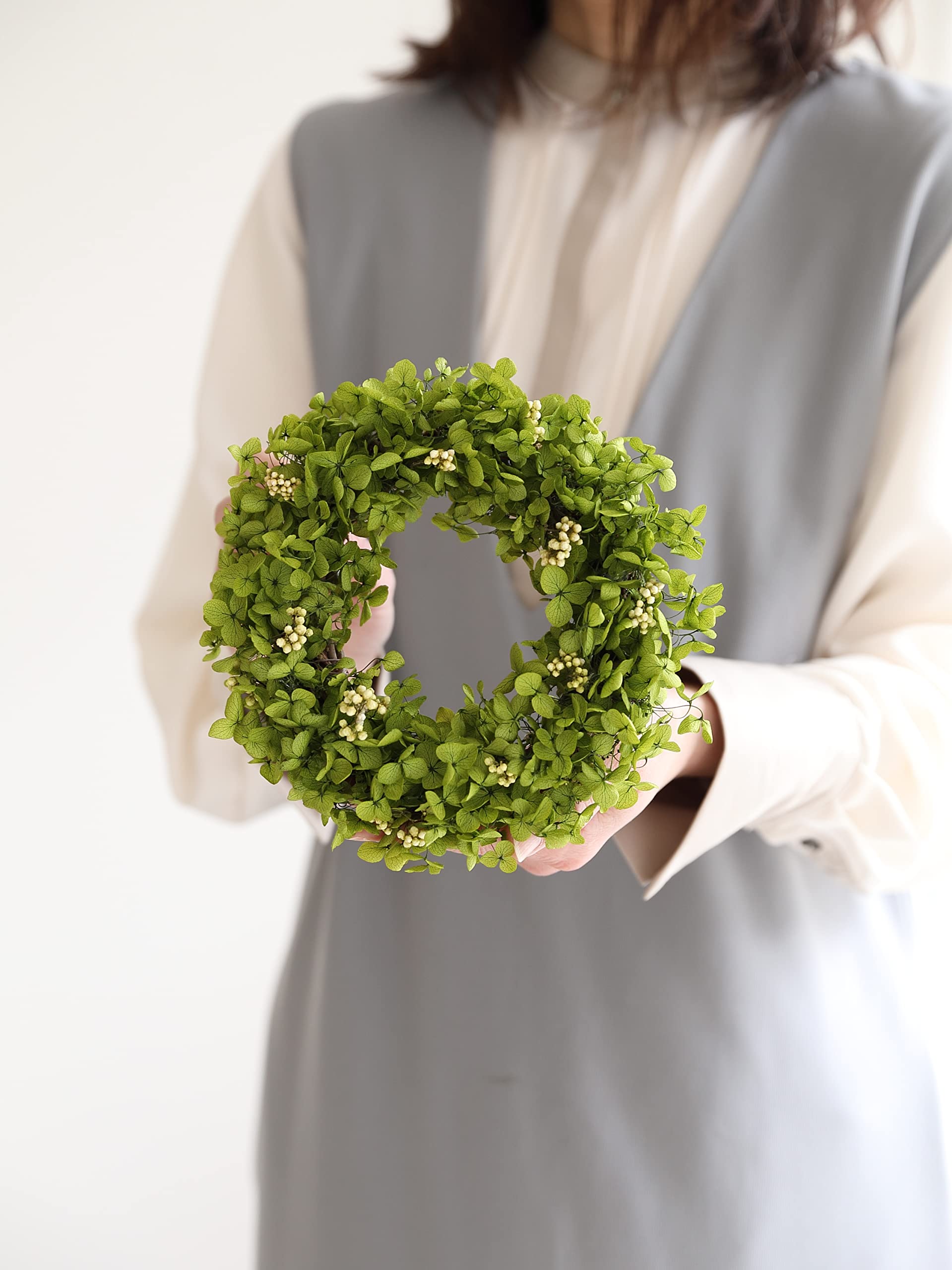 アナベルリース 人気のアナベルリース プリザーブドフラワー tsunagari -miko