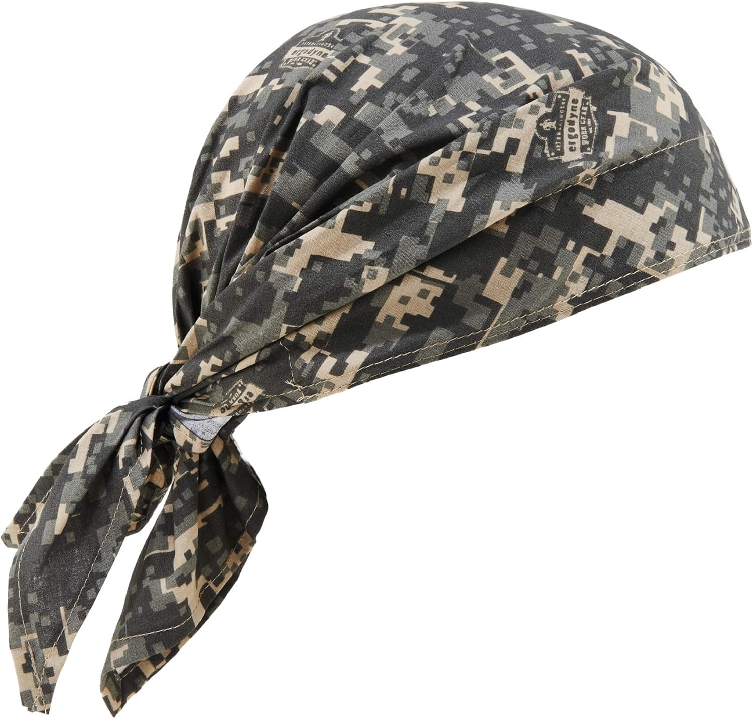 Ergodyne - 12582 Chill-Its 6710CT Evaporative Cooling Dew Rag, Camo : Clothing, Shoes & Jewelry