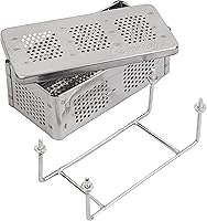 Vista 7 de Camerons The Flip - Caja profesional para ahumadores calientes y fríos, caja de humo patentada para parrilla de gas o carbón con Firestarters