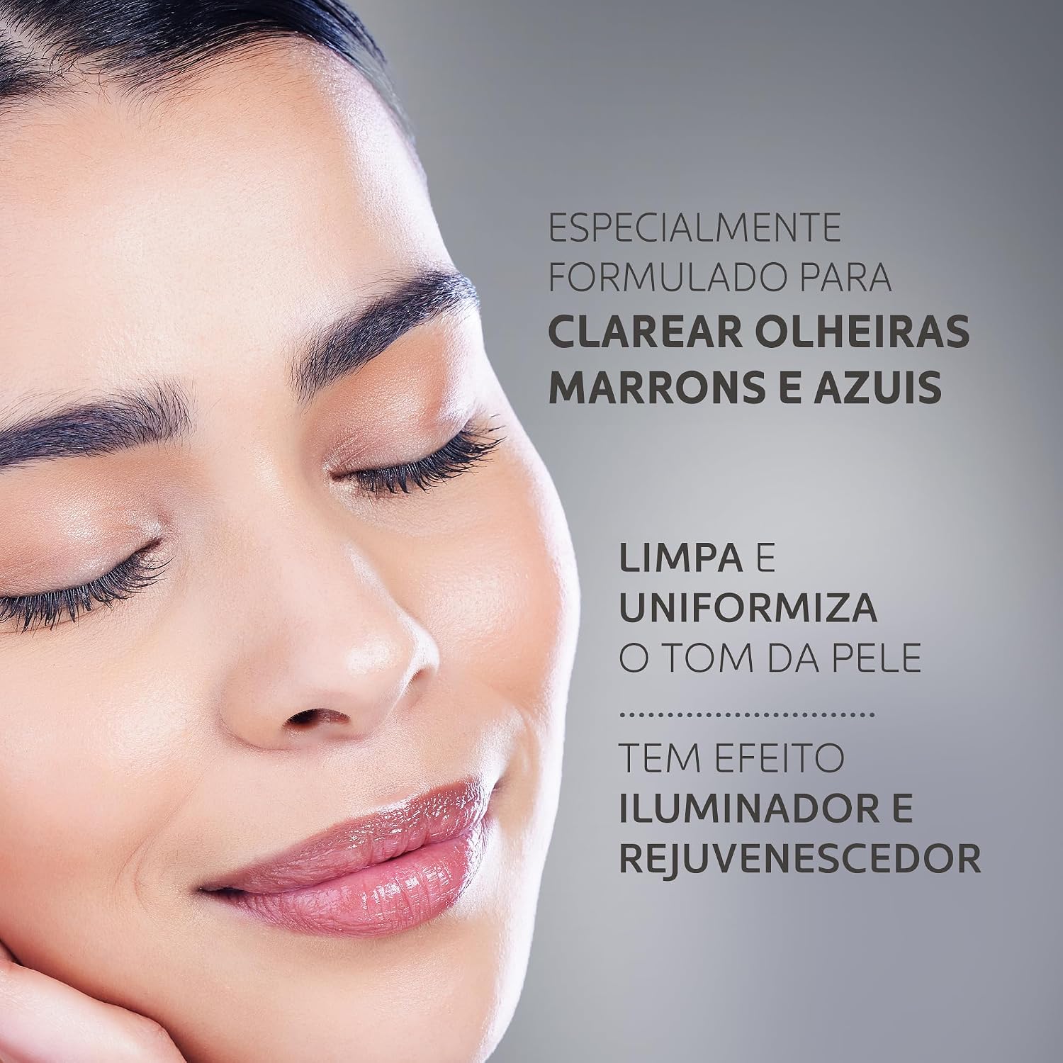 MANTECORP - Clareador Para Área dos Olhos Blancy - Reduz Olheiras e Clareia Bolsas, Promove Olhar Iluminado, Hidrata e Uniformiza a Pele - 15g