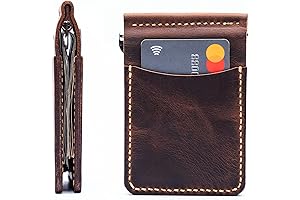 Handmade Slim Leather Credit Card Holder