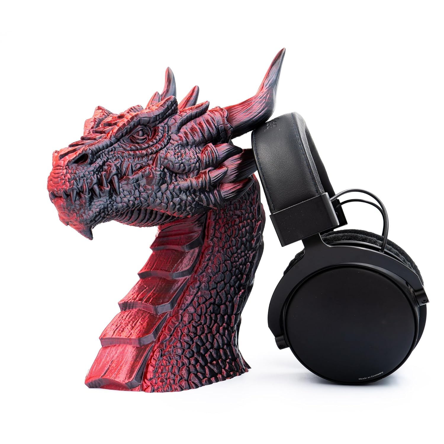 Dragon Gaming Headphone Stand, Headphone Holder, Headphone Organizer for PC, Laptop (Red/Black) Dragon Gaming Headphone Stand, Headphone Holder, Headphone Organizer for PC, Laptop (Red/Black)