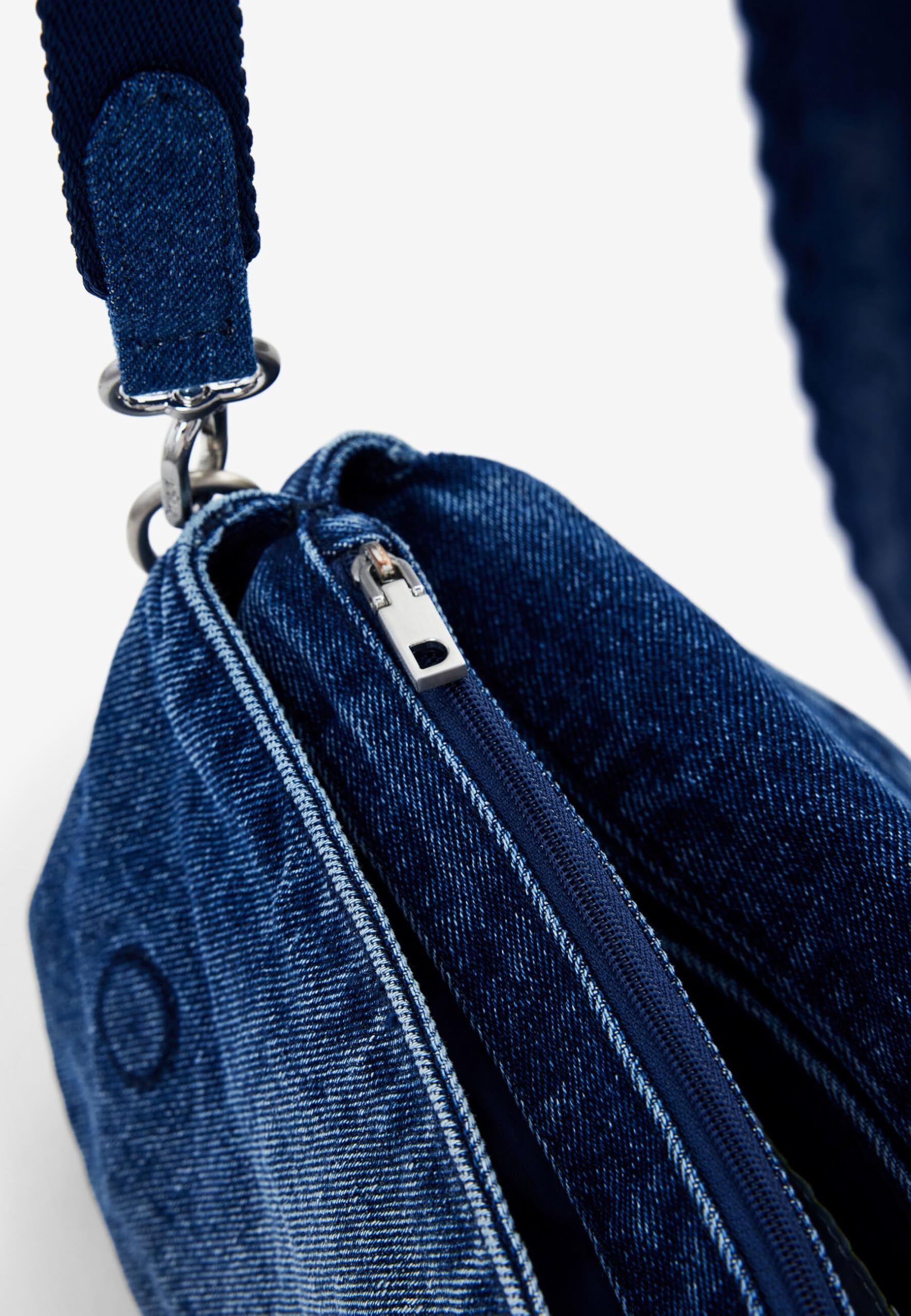 Desigual BAG_HALF LOGO, 5053 DENIM MEDIUM WASH, U