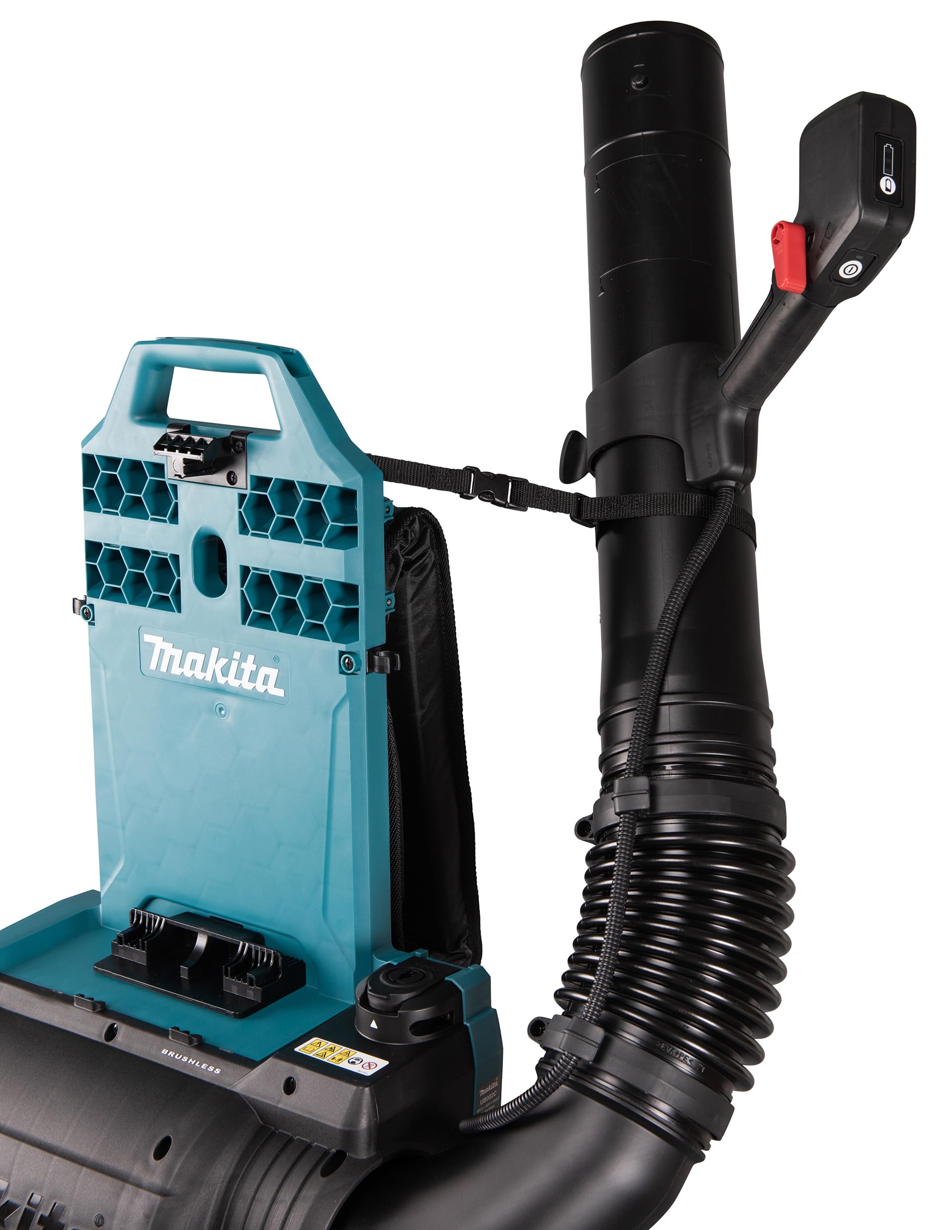 Makita UB002CZ 36V Li-ION LXT Balais Sac à Dos Souffleur - Sac à Dos Batterie et Chargeur Non Inclus