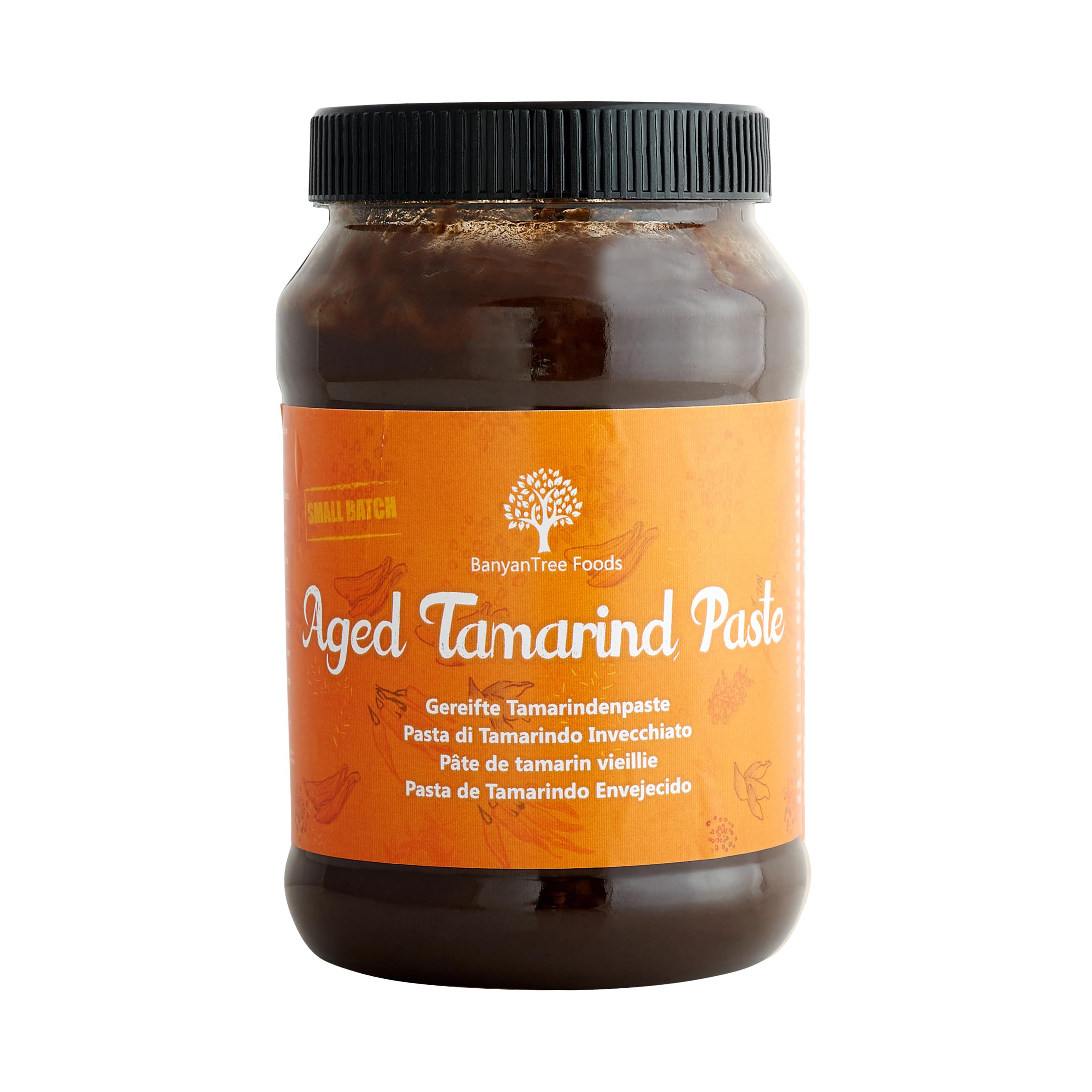 BanyanTree Foods Aged Tamarind Paste| Tamarind Concentrate 1kg | Vegan | Gluten Free | Indian Origin
