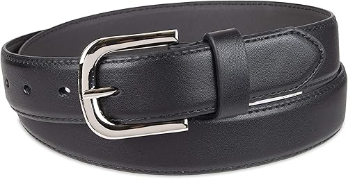 Miniatura 2 de Tienda Essentials Cinturón de mezclilla ajustado casual para mujer con hebilla de una sola punta (disponible en tallas grandes)