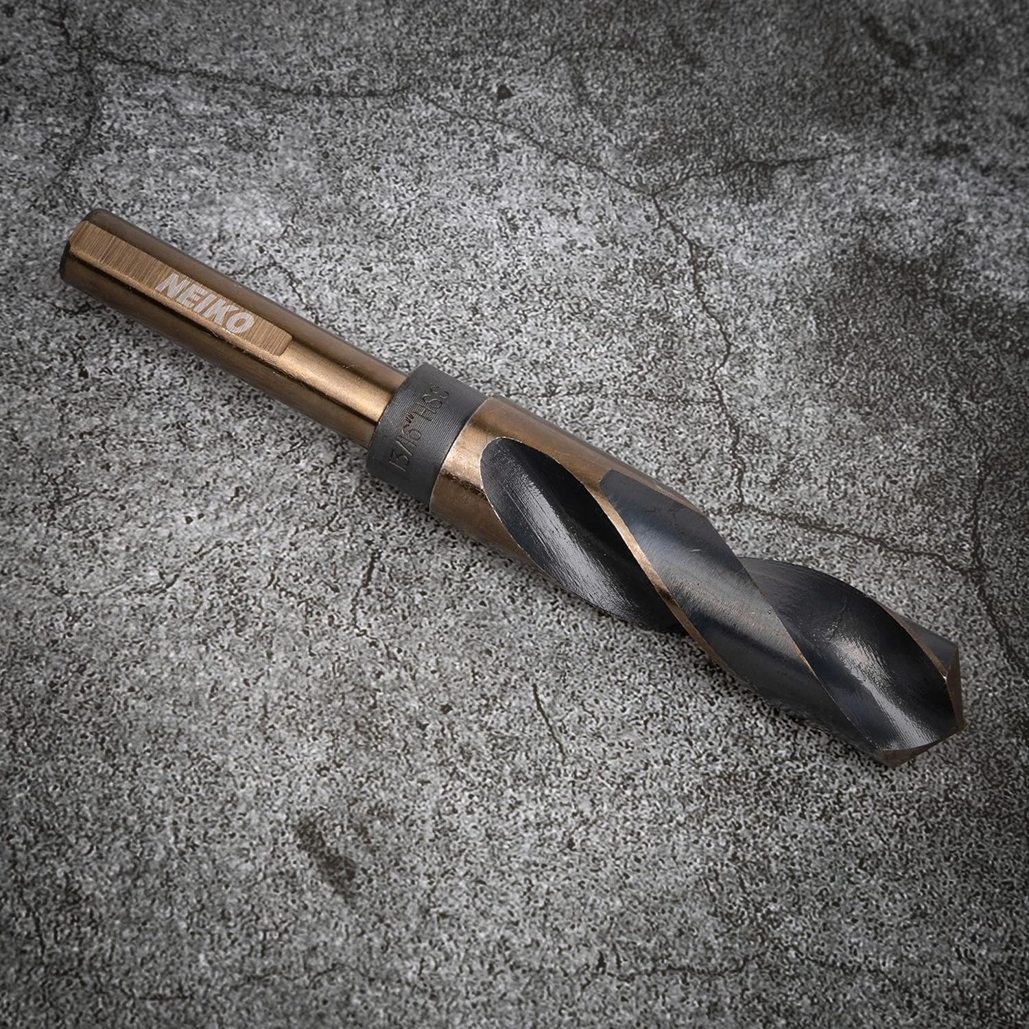 のびる　Herrby Excel Model-type1000 NEIKO 10235B 13/16” Drill Bit for Metal, 1/2” Shank, Silver