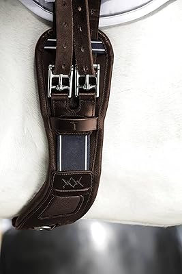 Rambo Micklem Short Comfort Girth 28 Brown