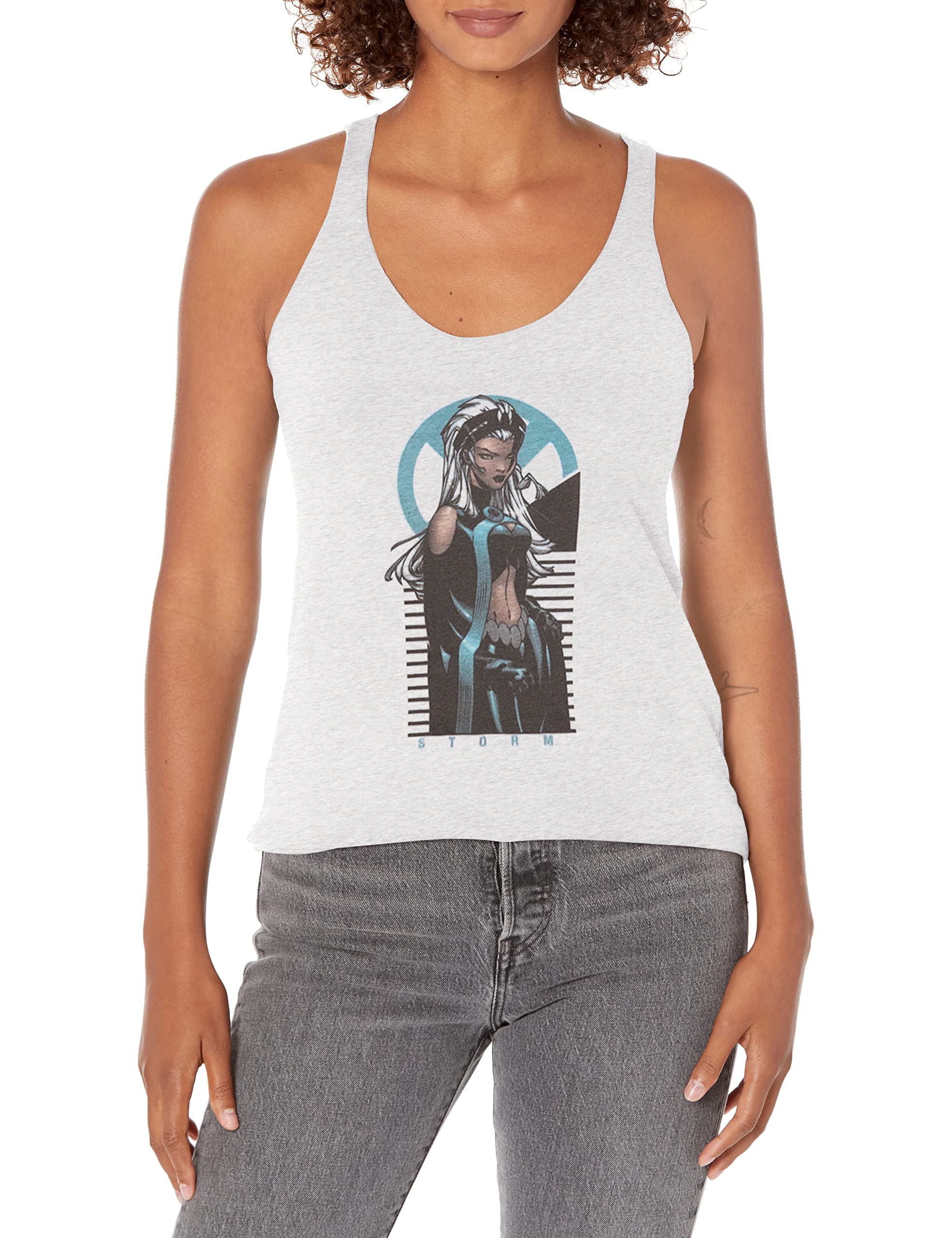 Marvel Classic Storm Standing Women's Racerback Tank Top