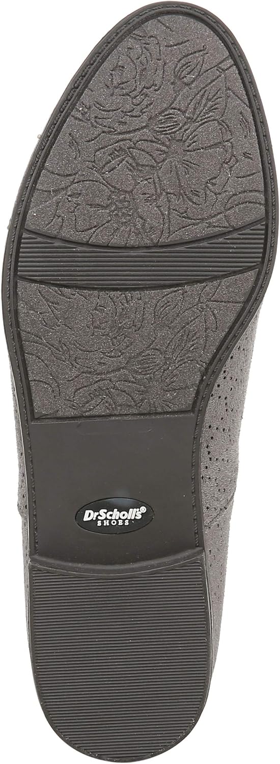 Dr. Scholl's Shoes Women's Rate Ankle Boot, Dark Shadow Grey Perforated Microfiber Suede, 8 US - Image 13