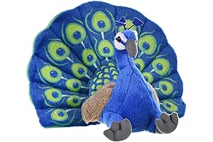 Wild Republic Peacock Toy: A Vivid and Softly Alluring Stuffed Animal