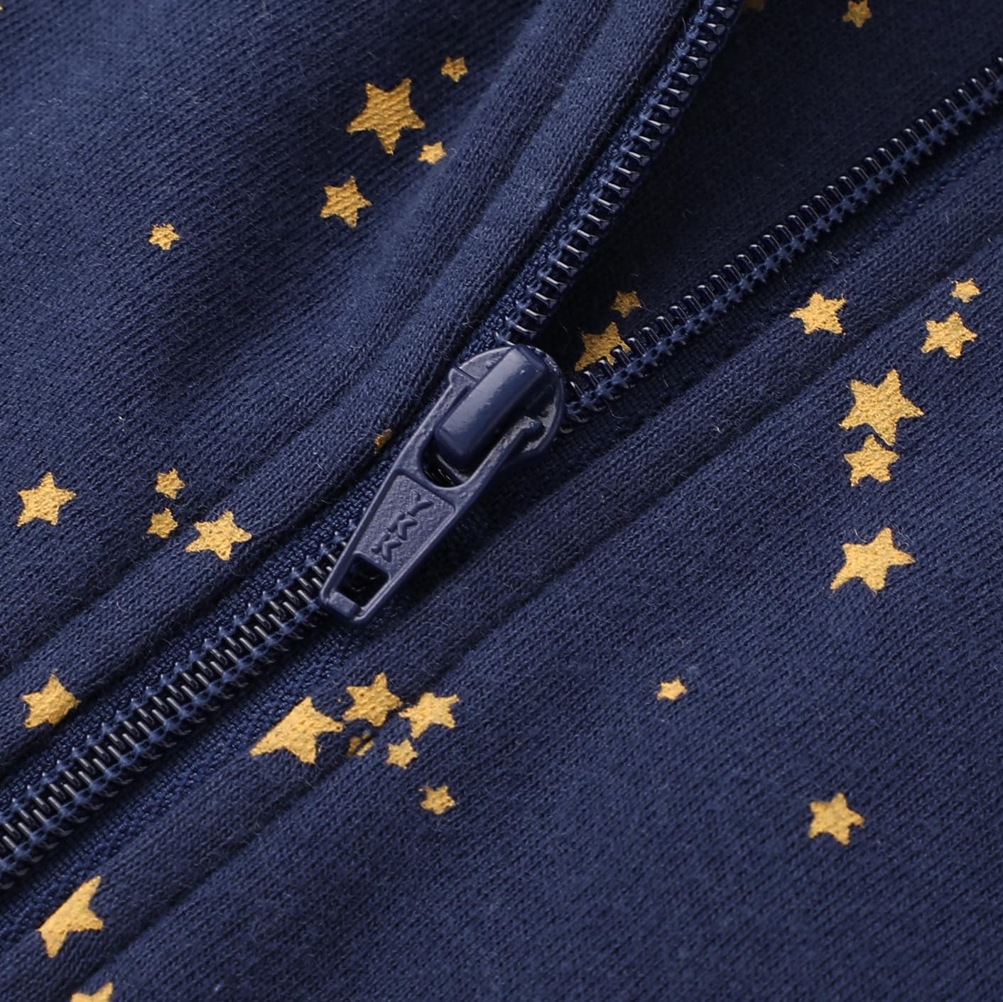 Owlivia 1.0 Tog 100% Organic Cotton Baby Sleeping Bag with Feet Toddler Sleeping Bags with Legs Sleeveless Wearable Blanket for All- Season Comfort(Starry Sky - Image 3