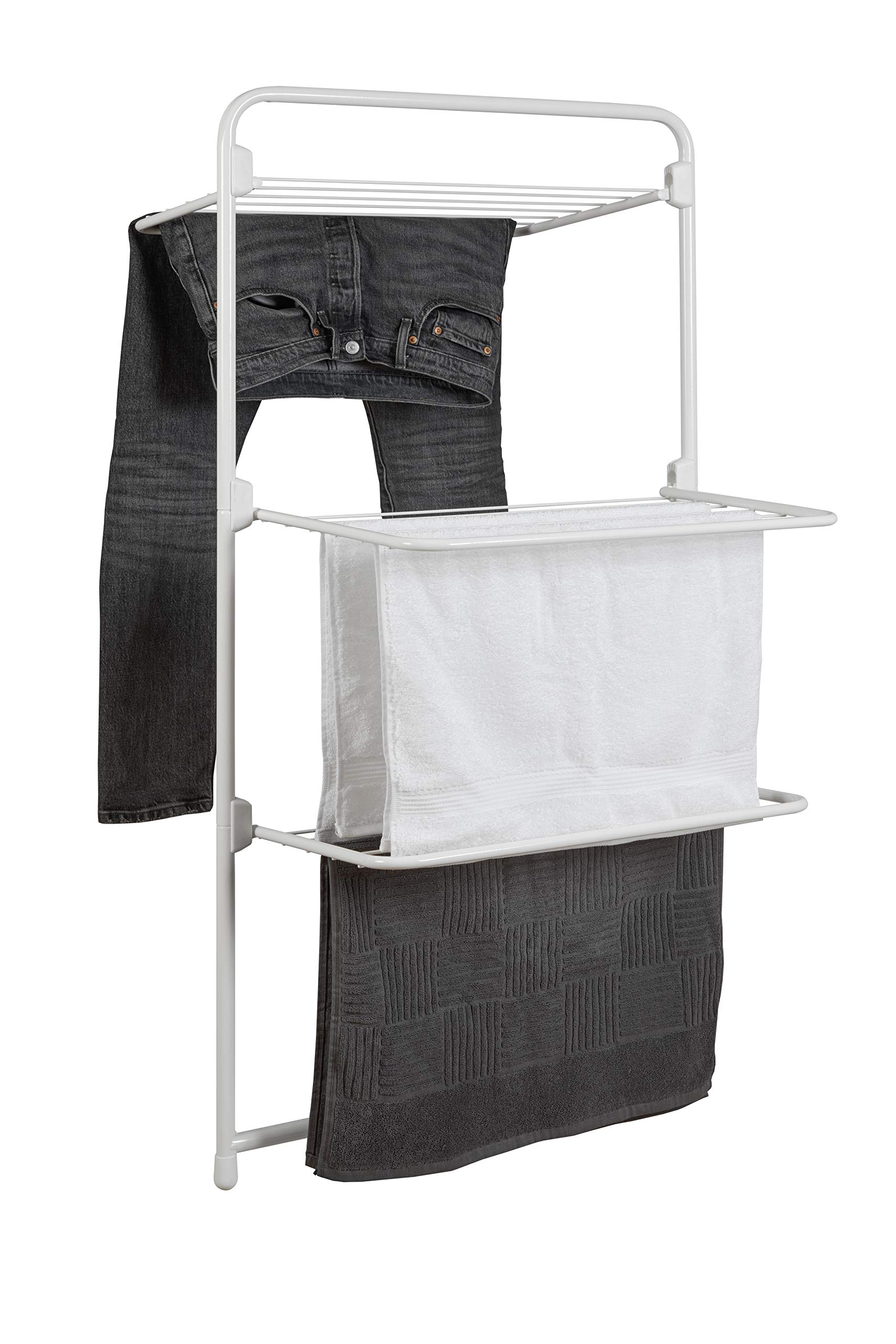 Rörets - Wäscheständer Trio - 10m Trockenlänge & 3-Wege-Nutzung - 32x63x118 cm - Wäschentrocken mit Qualität und Funktionalität von Schwedens führender Wächeständermarke