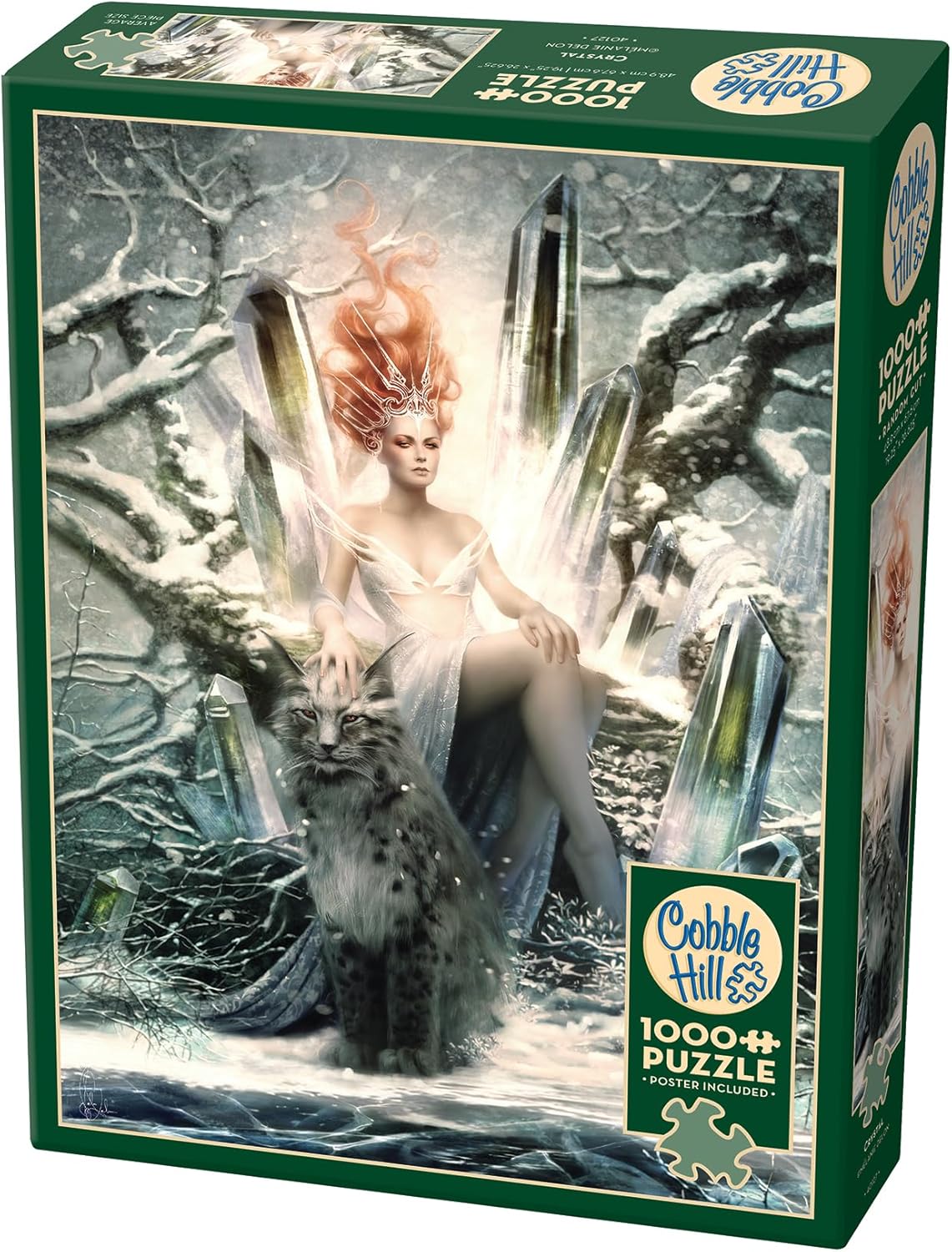 Cobble Hill 1000 Piece Puzzle - Crystal - Sample Poster Included