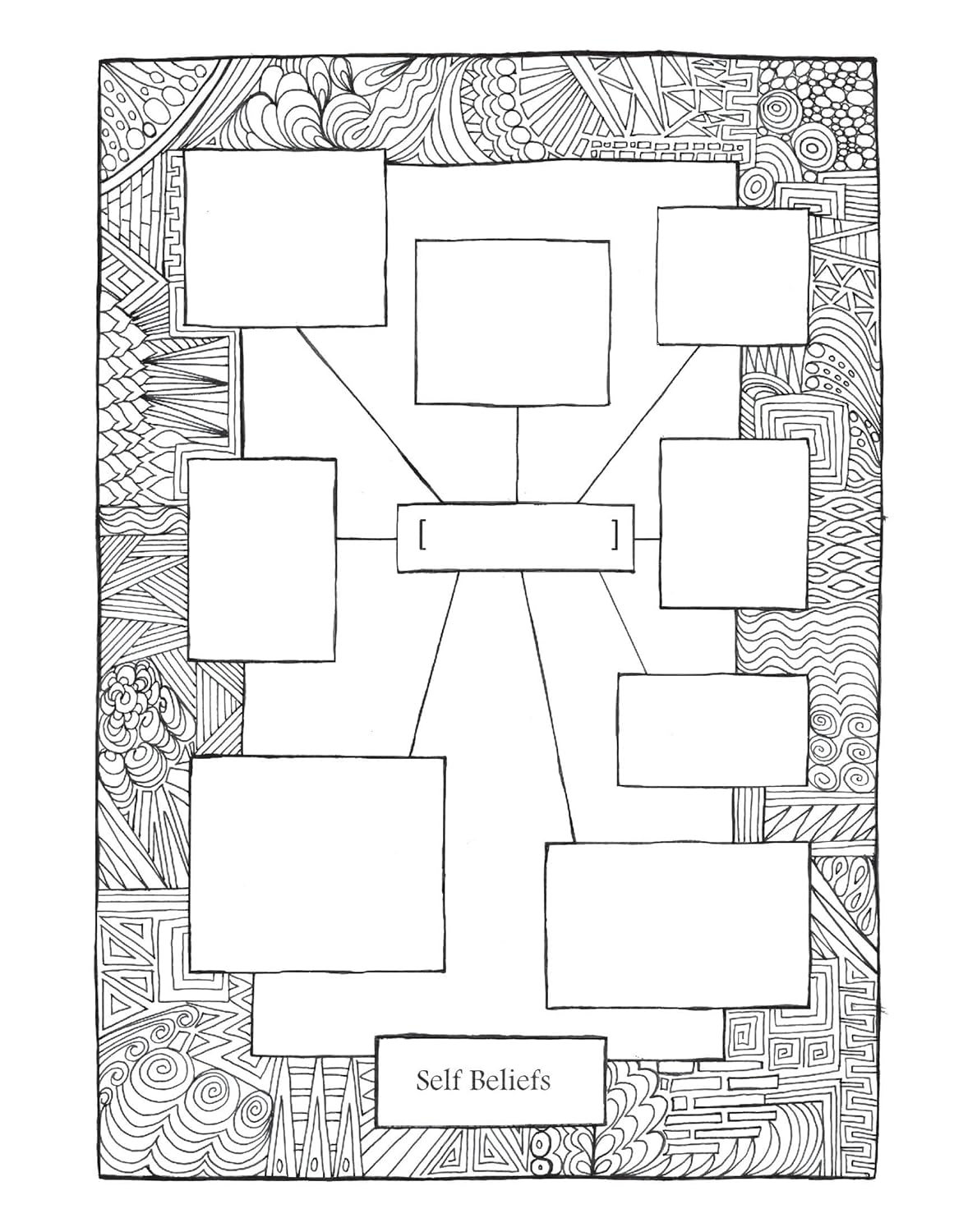 The CBT Art Activity Book: 100 illustrated handouts for creative therapeutic work