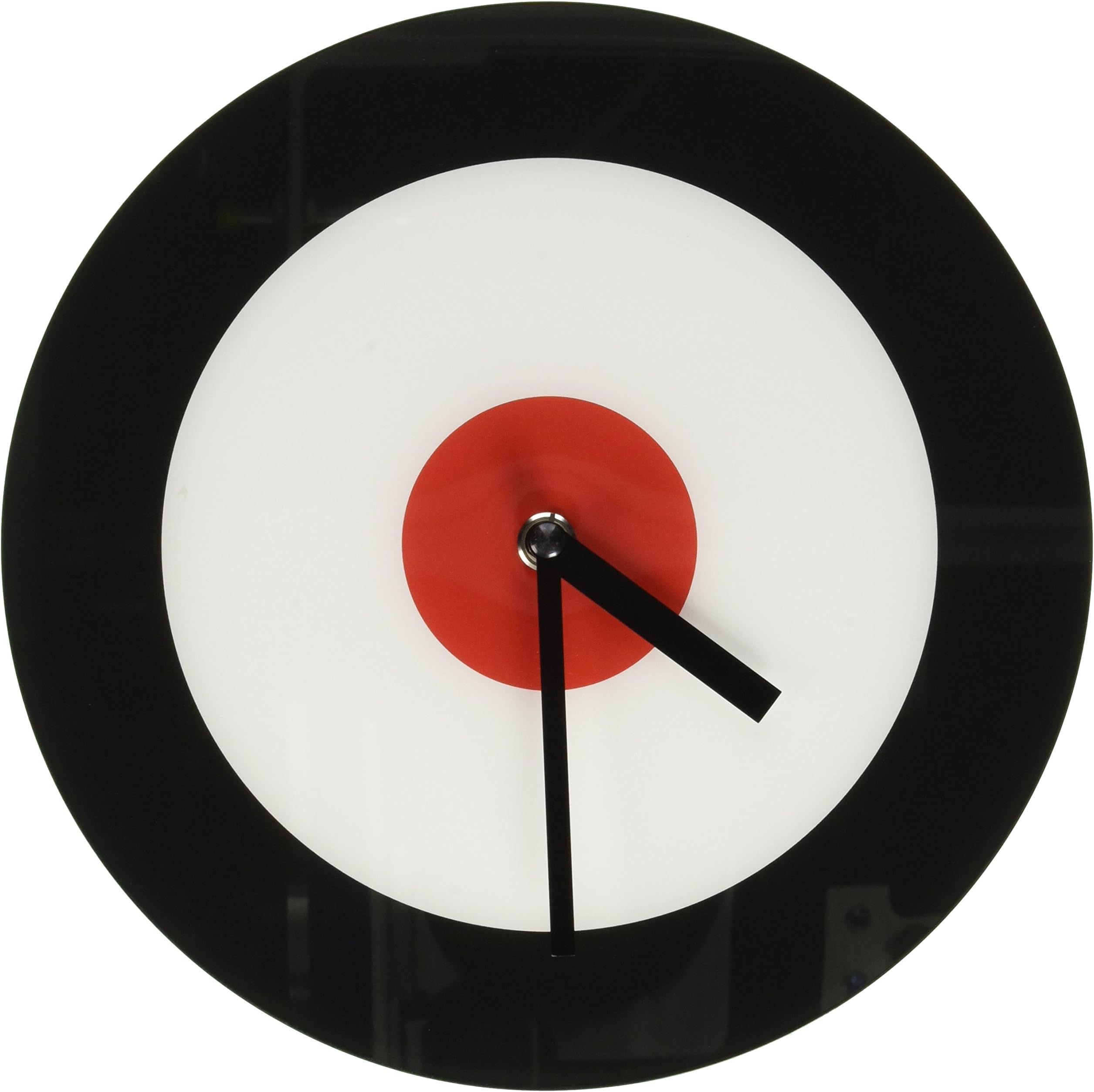 Non-Ticking Silent Acrylic Wall Clock, Large, Target, Black