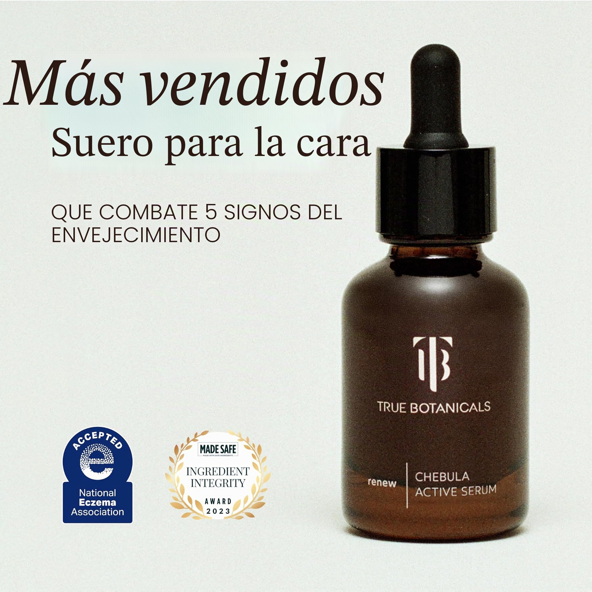 True Botanicals - Sérum natural Chebula Active | Cuidado de la piel natural, no tóxico, (30 ml)