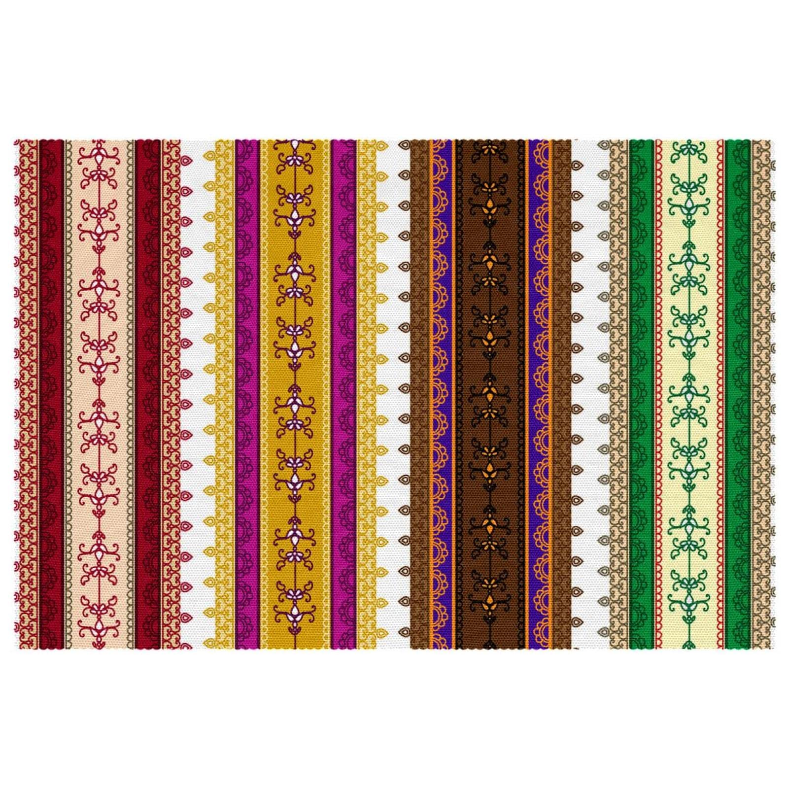 Set de table antidérapant résistant chaleur protège table lot de 6