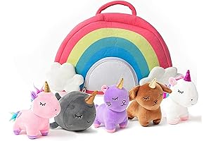 PixieCrush 5pc Unicorn-Themed Stuffed Animal Set
