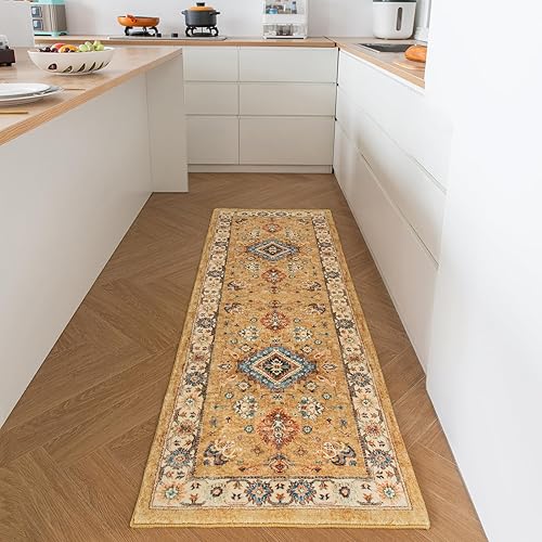 Alfombra rnner de 2 x 7 pies, felpa lavable suave para dormitorio, sala de estar, cocina, aire libre, casa de campo, niños, esponjosa, fácil de