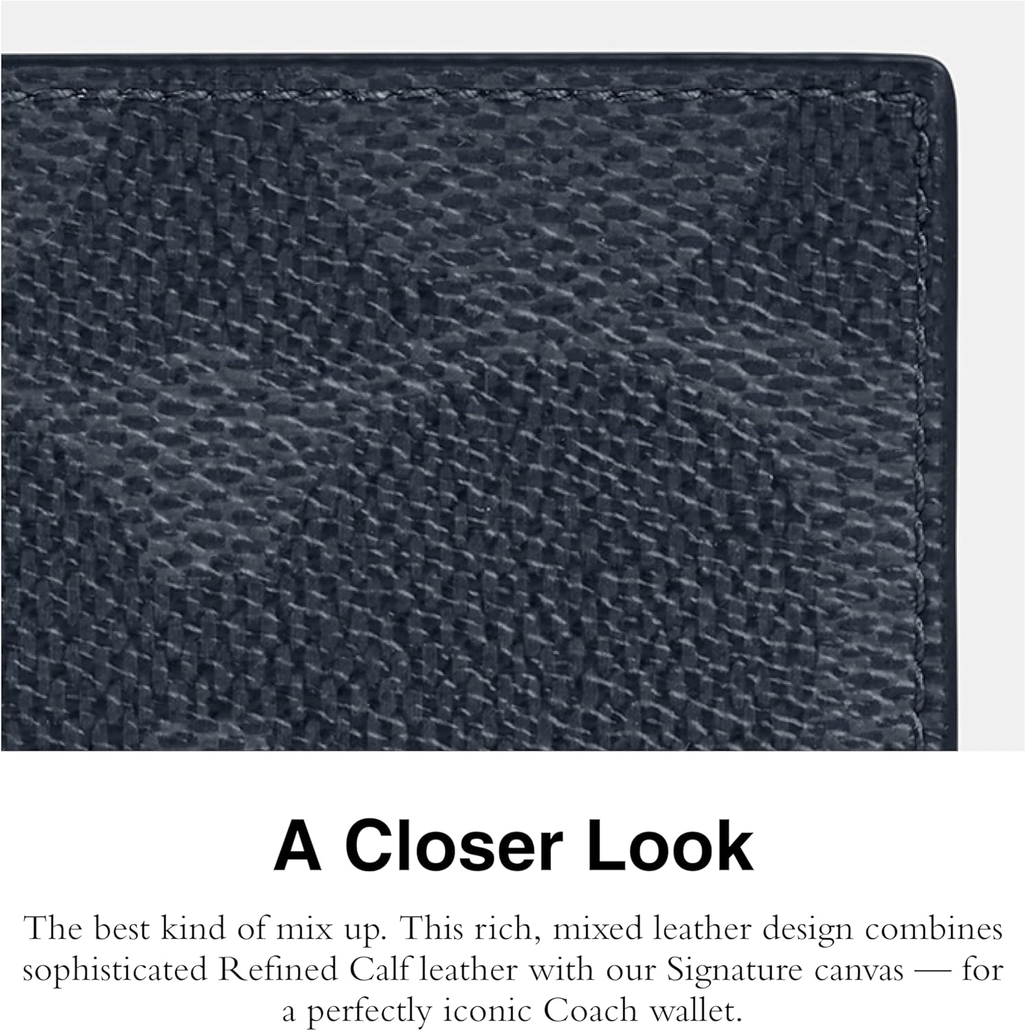 Slim Billfold in Maxi Signature Canvas - Image 4