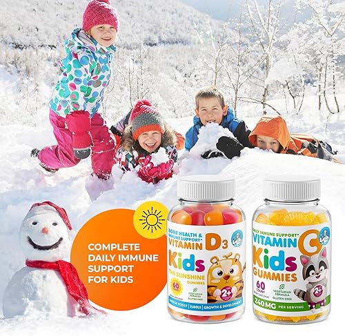 Vista 16 de Gomitas de vitamina D para niños y adultos, 2000 UI, suplementos masticables naturales de alta absorción de vitamina D3, 1000 UI, vitaminas
