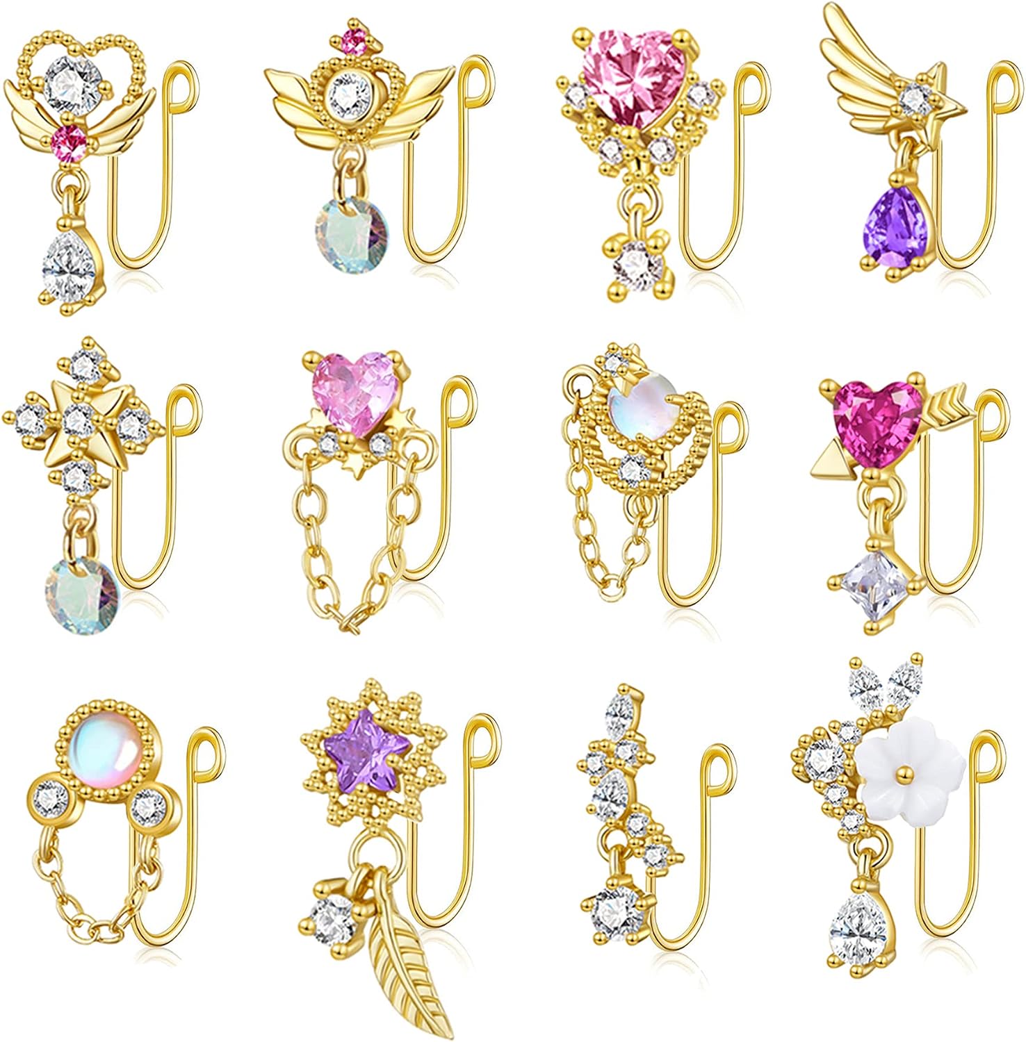 Joyas Piercings para Cuerpo de Fantasía
