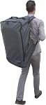 Jolly Jumper Car Seat Travel Bag - Infant Carrier Protector with Zipper & Straps - Gate Check Bag for Airplane, Airport & Vacation Use