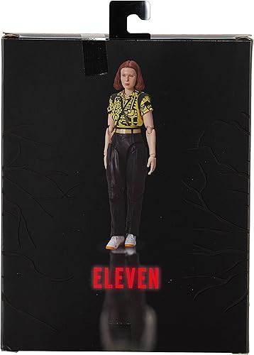 Miniatura 4 de Bandai Stranger Things - Figura de colección de Hawkins, 6 pulgadas, Eleven (traje amarillo)