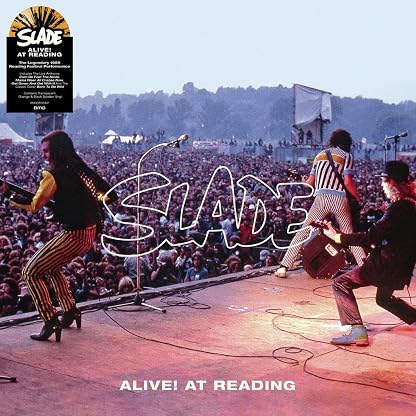 Alive! At Reading por Slade, capa do álbum