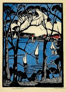Margaret Preston : Sydney Heads : Archival Art Print