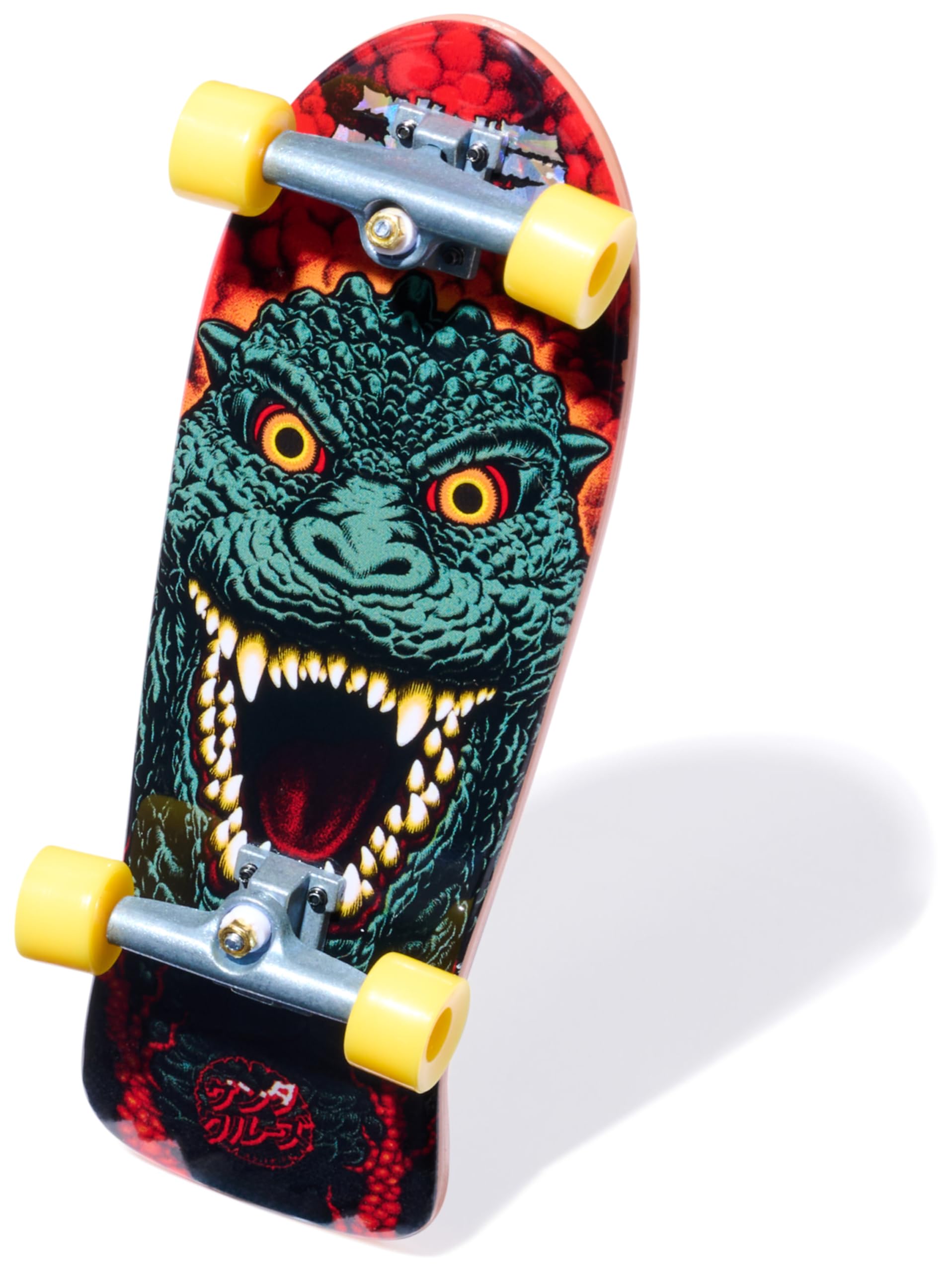 Tech Deck, Godzilla Sk8shop Fingerboard Bonus Pack, Mini Skateboard da Collezione Personalizzabili, Giocattoli per Bambini da 6 Anni in su
