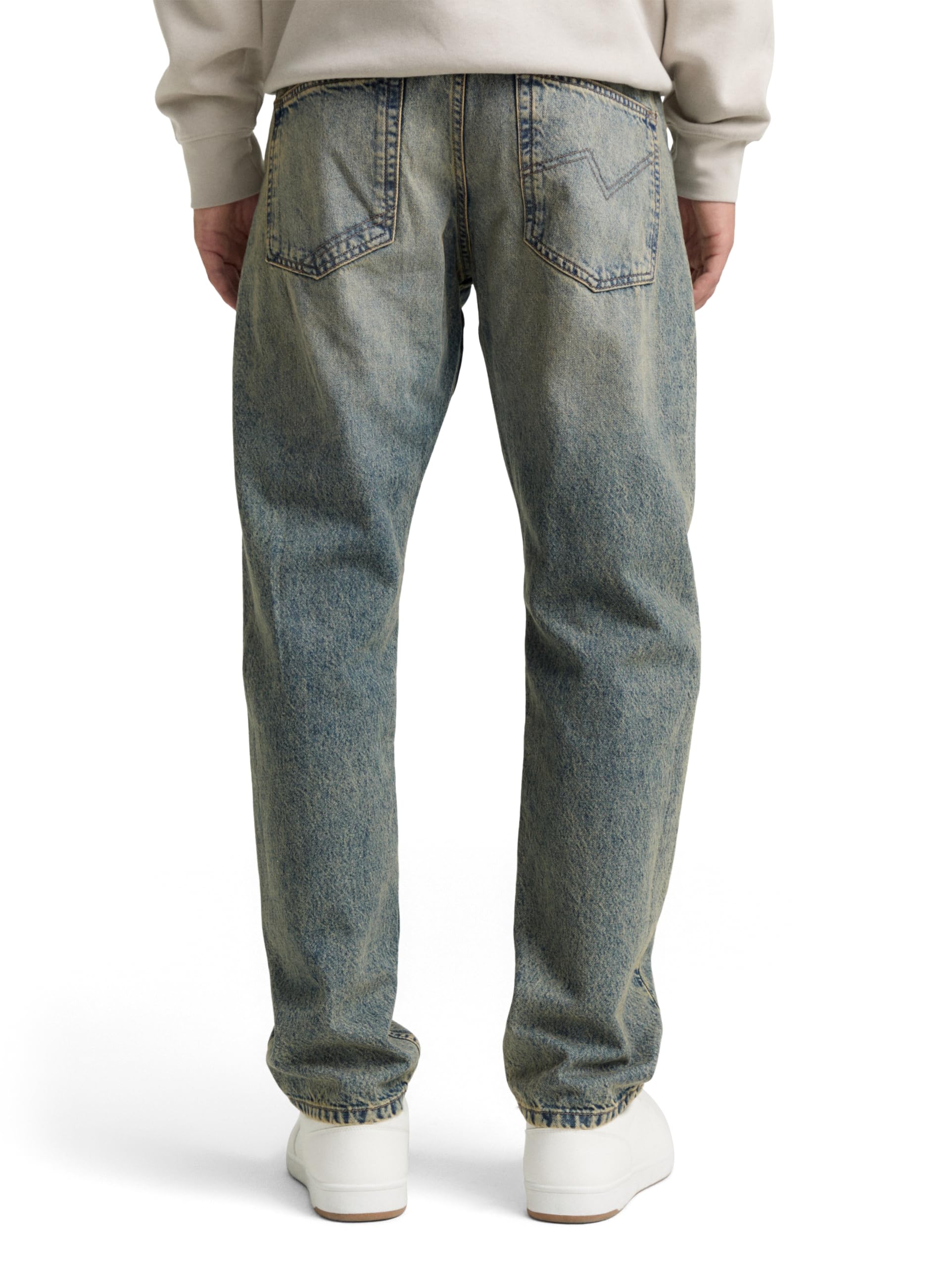 Tom Tailor Denim Herren TTWAYLEN Relaxed Jeans in gewaschener Optik
