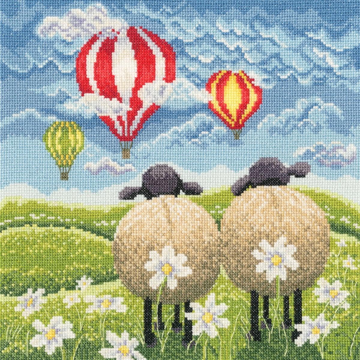 Cross Stitch Kit - A Cheeky Escape