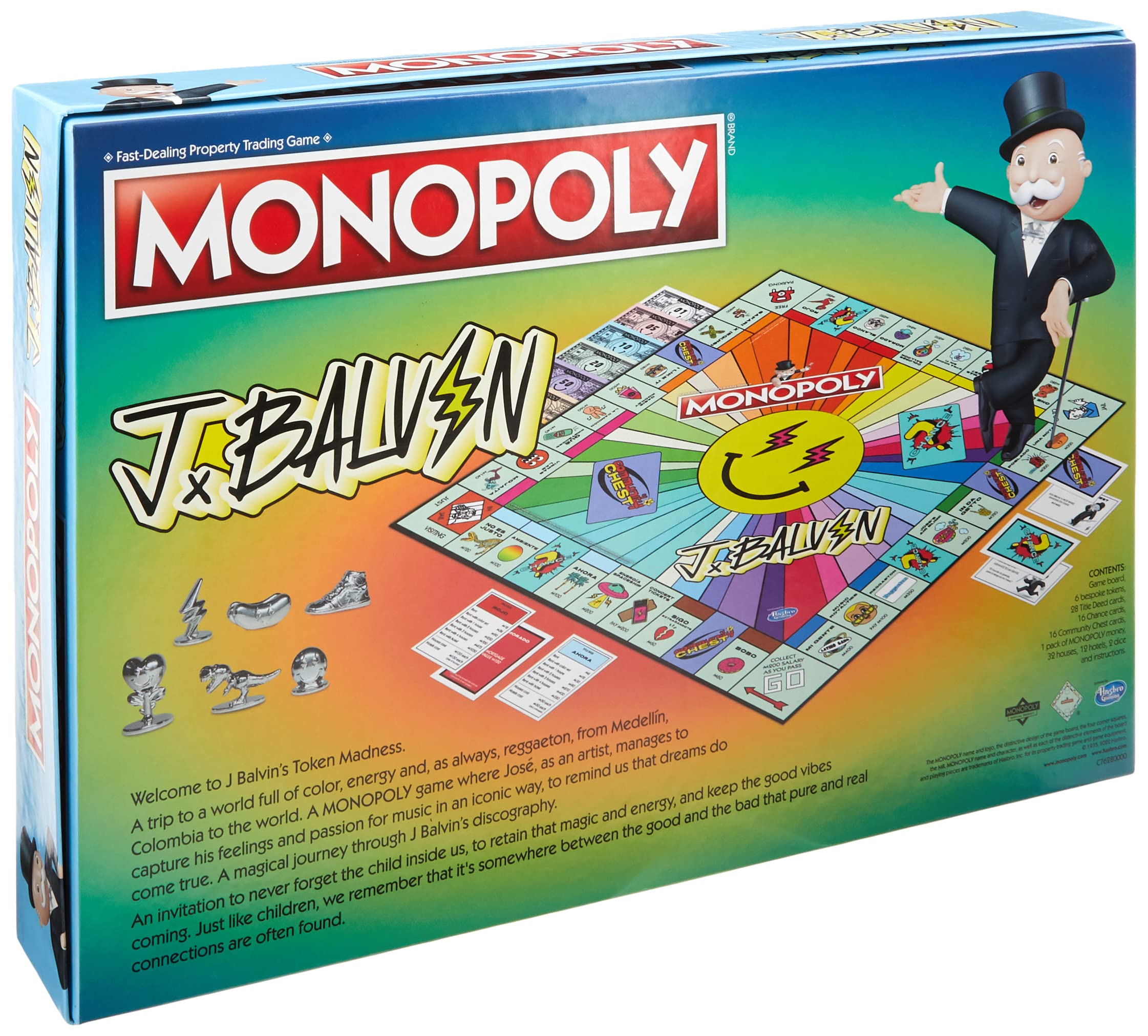 Monopoly Game J Balvin Limited Edition + Free Shipping